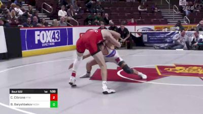 145 lbs Preliminaries - Chris Cibrone, Peters Township vs Beknazar Baiyshbekov, Neshaminy