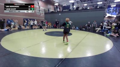 140 lbs Round 2 - Lexie Scott, Idaho vs Iris Hernandez, Idaho