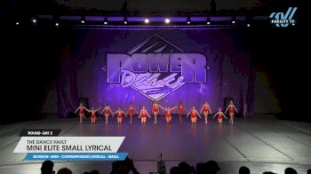 The Dance Vault - Mini Elite Small Lyrical [2025 Mini - Contemporary/Lyrical - Small Day 2] 2025 Power Dance Grand Nationals
