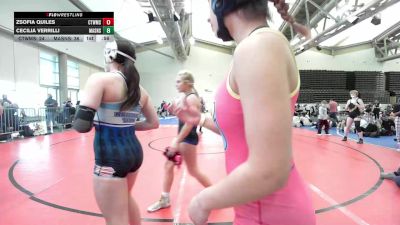 130 lbs Rr Rnd 3 - Jade Ocasio, CT Whale Orca vs Cordy Zalota, Lady Assassins