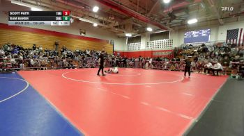 126 lbs Semifinal - Scott Patti, Timberlane vs Sam Baker, Campbell