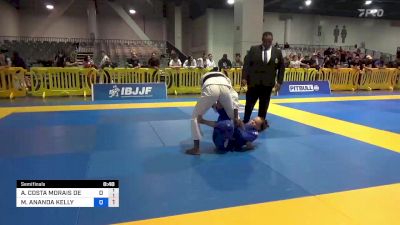 ANDREZA COSTA MORAIS DE SOUSA vs MARA ANANDA KELLY 2023 American National IBJJF Jiu-Jitsu Championship