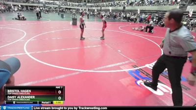 95-102 lbs Round 1 - Daisy Alexander, Top Dawgs Wrestling vs Bristol Hagen, Top Dawgs Wrestling