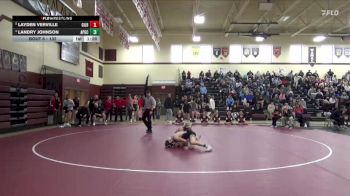 132 lbs Quarterfinal - Landry Johnson, AP-GC vs Layden Verville, Gilbert