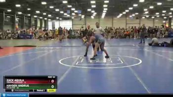 130 lbs Round 2 (6 Team) - Hayden Andrus, PA Silver vs Zack Aquila, Virginia Hammers