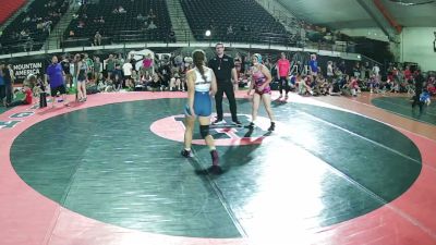 150 lbs Brooke Werth, Montana 1 HS Girls vs Abby Henderson, Idaho 1 HS Girls