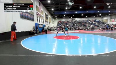 190 Boys Quarterfinal - Jovanni Mansour, Granite Hills vs Lawson Fry, La Costa Canyon