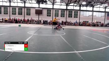 74-78 lbs Champ. Round 1 - Kole Roberts, Mt. Zion Kids Wrestling Club vs Corbin Phillips, Olympia Wrestling