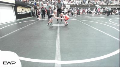 43 lbs Consi Of 4 - James Somers, Lexington Wrestling Club vs Maddox Wilson, Shelton Wrestling Academy