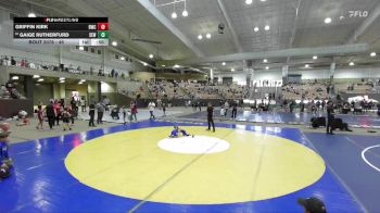 45 lbs Quarterfinal - Gaige Rutherfurd, SEWC vs Griffin Kirk, Buccaneer Wrestling Club