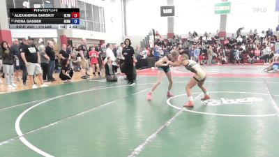 116 lbs Rr Rnd 1 - Alexandria Barskiy, Olympic Wrestling Club vs Fiona Gasser, Germany