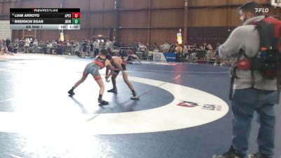 100 lbs Rr Rnd 1 - Liam Arroyo, Apex vs Brennon Egan, Journeymen WC