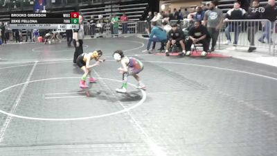 50 lbs Consi Of 8 #2 - Brooks Giberson, Wrecking Crew Wrestling Academy vs Zeke Fellona, Paranto/UDT