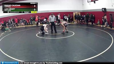 132-133 lbs Round 3 - Makaio Calicdan, Chaparral vs Liam Grady, Palo Verde