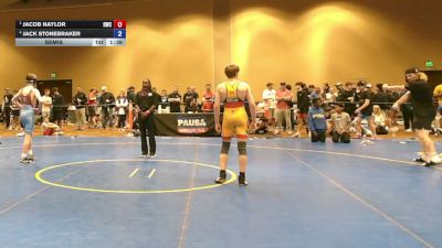 120 lbs Semis - Jacob Naylor, Headhunters Wrestling Club vs Jack Stonebraker