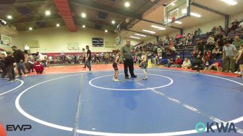 55 lbs Semifinal - Cy Cox, Coweta Tiger Wrestling vs Brantley Youngblood, Raw Wrestling Club