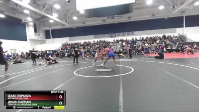 165 lbs Champ. Round 2 - Jesus Guzman, Team So Cal Wrestling Club vs Izaac Esparza, 951 Wrestling Club