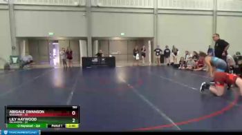 180 lbs Round 1 (8 Team) - Abigale Swanson, Wisconsin vs Lily Haywood, Oklahoma