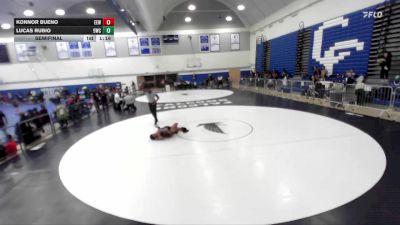 98 lbs Semifinal - Konnor Bueno, Eastvale Elite Wrestling vs Lucas Rubio, 951 Wrestling Club