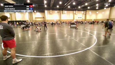 157 lbs Consolation - Juan Viera, Spartan RTC @LHP vs Talon Maple, Funky Monkey