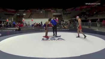 132 lbs Cons. Round 3 - Ekom Mann, Sunnyvale Wrestling Club vs Santos Estrada, California