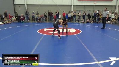 84 lbs Cons. Round 3 - Ashton Loving, River City Wrestling LLC vs Josias Higgerson-Kubis, Red Lion Wrestling Club