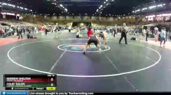 160 lbs Champ. Round 3 - Colby Dalon, Lakeway Christian Academy vs ANDREW SHELTON, Hewitt-Trussville