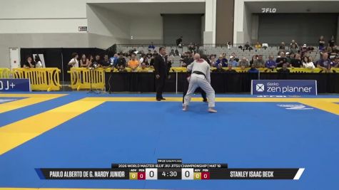 Stanley Isaac Beck vs Paulo Alberto De G. Nardy Junior 2026 World Master IBJJF Jiu-Jitsu Championship