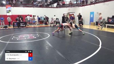 57 kg Round Of 32 - Davian Guanajuato, Southern Illinois Regional Training Center vs Sheldon Seymour, Lvwc