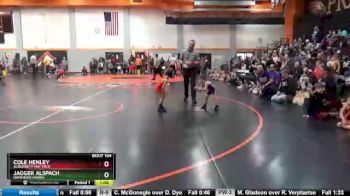 Quarterfinal - Cole Henley, Alburnett Mat Pack vs Jagger Alspach, Hammerin Hawks