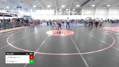 120 lbs Round Of 16 - Zadie Murray, Doughgirls WC vs Grace Lang, Bedford NH
