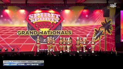 West Coast Icons - Hot Shots [2026 L3 Senior Coed - Small Day 3] 2026 Spirit Sports Grand Nationals