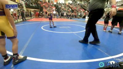 55 lbs Quarterfinal - Rodger Solt, Sperry Wrestling Club vs Luke Sandlin, Vian Wrestling Club