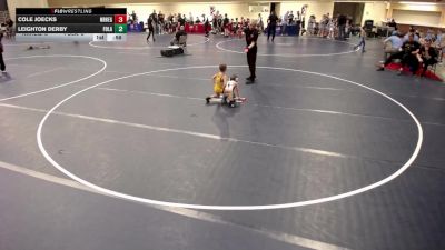 Elementary - 48 lbs Leighton Derby, Forest Lake vs Cole Joecks, NRHEG