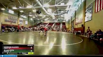 160 lbs Round 5 (10 Team) - Sampson Alofipo, Liberty vs Elijah Mota, Durango