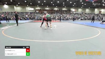 285 lbs Quarterfinal - David Finch, BWOC - Brute Outdoor Wrestling Club vs Colton Bennett, Sweet Home