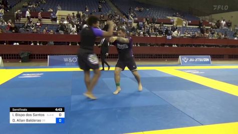 Isac Bispo Dos Santos Junior vs Derrick Allan Balderas 2024 Pan IBJJF Jiu-Jitsu No-Gi Championship