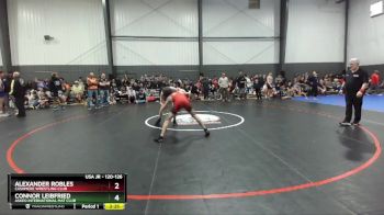 120-126 lbs Cons. Round 2 - Alexander Robles, Cashmere Wrestling Club vs Connor Leibfried, Askeo International Mat Club