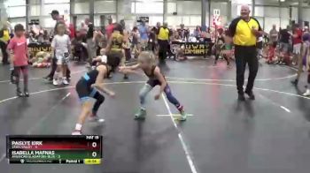 49 lbs Round 3 (6 Team) - Paislye Kirk, Steel Valley vs Isabella Mafnas, American Gladiators-Blue