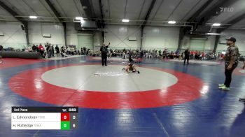 50 lbs 3rd Place - Lane Edmondson, Forsyth Central Wrestling vs Henry "hank" Rutledge, Tomahawk Wrestling Club