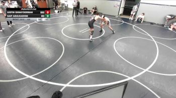 165 lbs Cons. Round 6 - Saif Abulkadhim, Western vs Justin Shnayderman, Beverly Hills High School