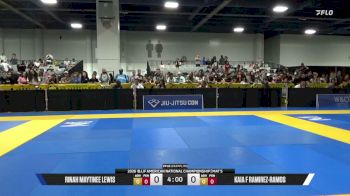 Rinah Maytinee Lewis vs Kaia F Ramirez-Ramos 2026 American National IBJJF Jiu-Jitsu Championship