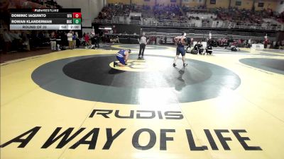 285 lbs Round Of 32 - Dominic Iaquinto, Greens Farms Academy vs Rowan Klanderman, Bishop O'Connell High School