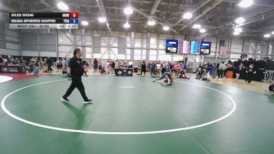 65 kg Cons. Sub-rd Of 16 - Jules Sitani, Northview High School Wrestling vs Selena Sifuentes Shaffer, Texas