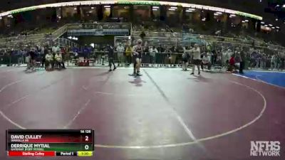 1A 126 lbs Cons. Round 1 - Derrique Mytial, Gateway (Fort Myers) vs David Culley, Wakulla Hs