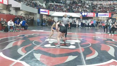 G - 145 lbs Cons. Round 4 - Lindsay Yoder, Simms (Girls) vs Paloma Padilla, Havre (Girls)