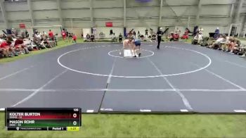 106 lbs Semis & 3rd Wb (16 Team) - Kolter Burton, Idaho vs Mason Rohr, Ohio