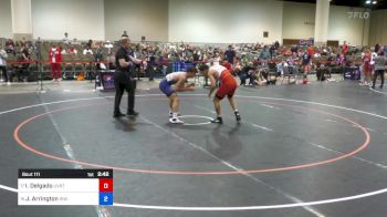 70 kg Cons 16 #2 - Isaiah Delgado, Brunson UVRTC vs Jackson Arrington, Wolfpack WC/ TMWC