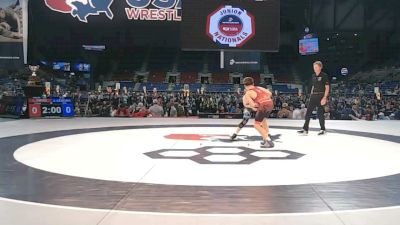 100 lbs Cons. Sub-rd Of 16 - Lucas Pipito, Indiana vs Jayce LeJeune, Ohio