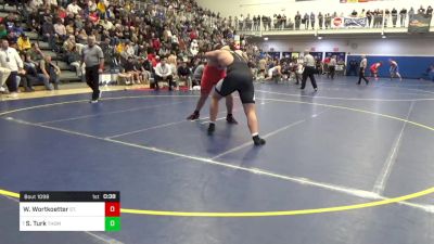 285 lbs 3rd Place - Benjamin Shue, Bergen Catholic-NJ vs Tyson Russell, Cleveland-TN